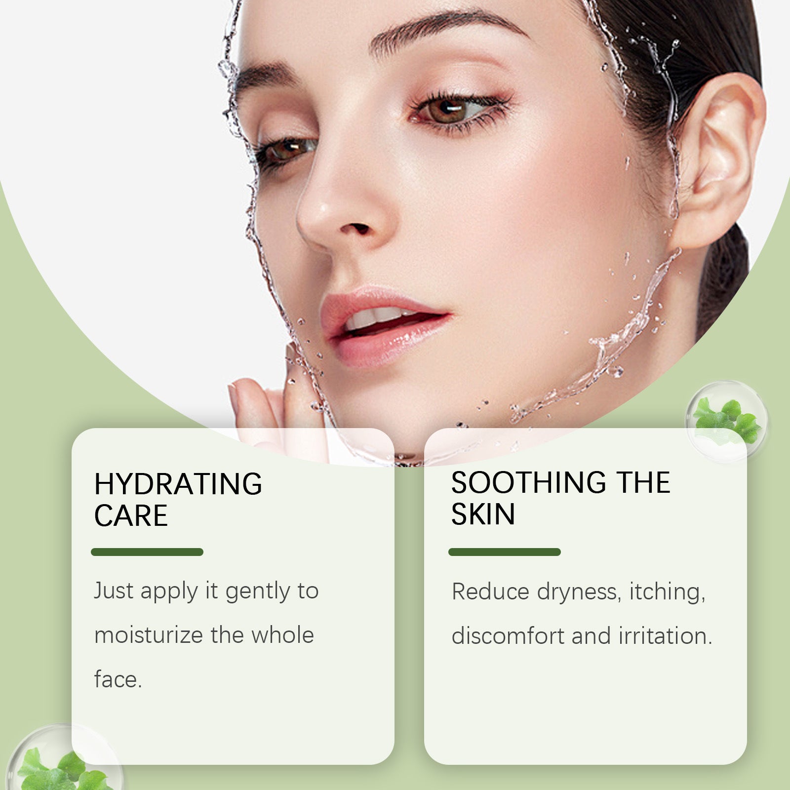 Centella Asiatica Moisturizing Cotton Sheet, Gentle And Even Skin Care, Hydrating, Firming, Facial Skin, Soft And Daily Skin Care