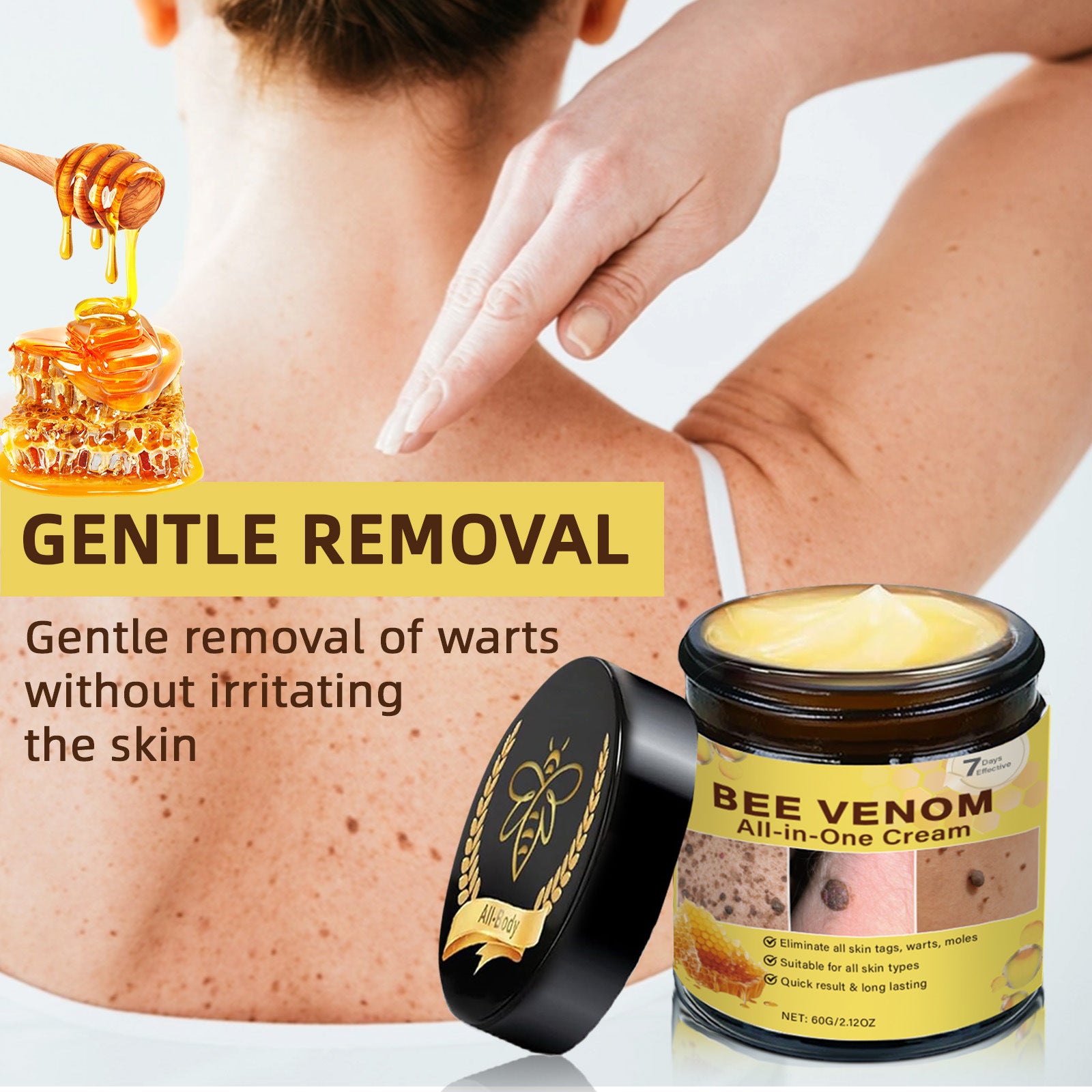 Unbranded Bee Skin Care Cream 60ml Unbranded Bee Skin Care Cream 30ml
